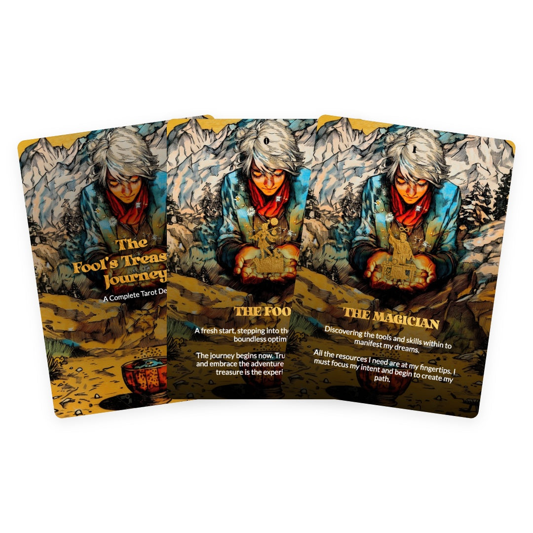 The Fool's Treasure Journey - 78 Cards