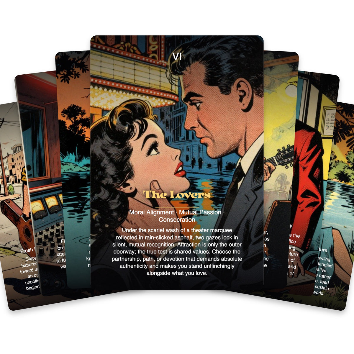 The Tarot of Austin — arrangement 3
