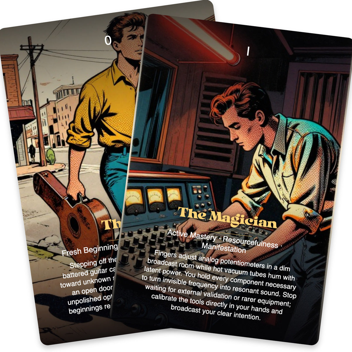 The Tarot of Austin — arrangement 5