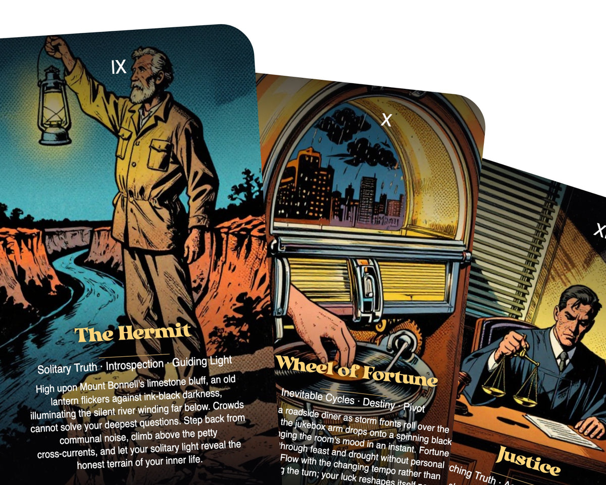 The Tarot of Austin — arrangement 9