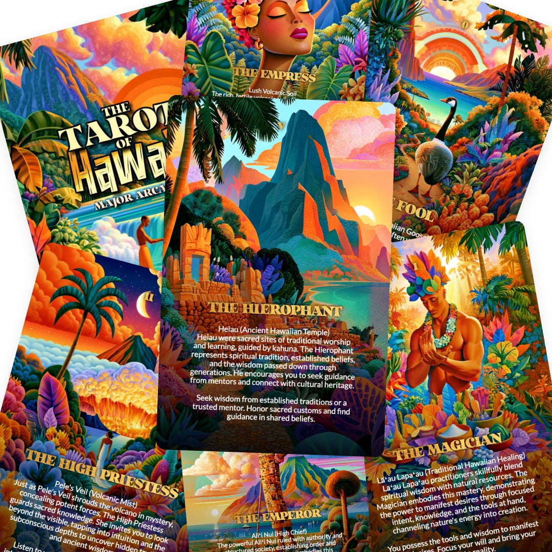 The Tarot of Hawaii - The 22 Major Arcana