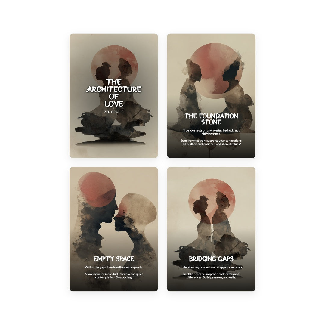 The Architecture of Love - Zen Oracle - 78 Cards