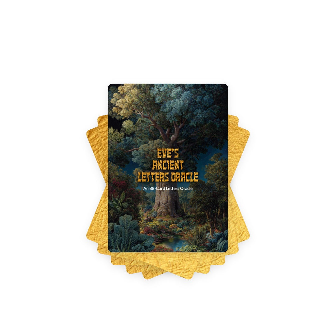 Eve's Ancient Letters Oracle - 88 Cards Deck