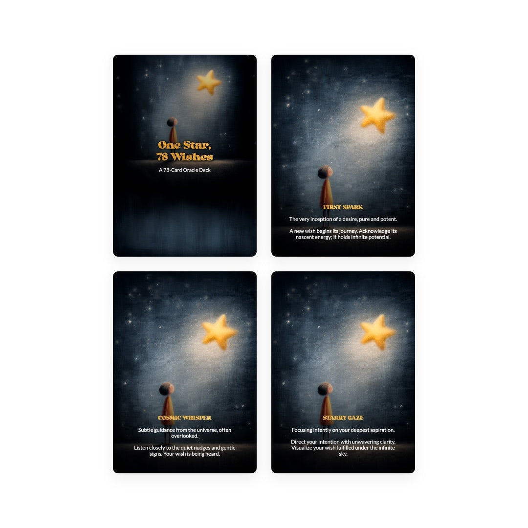 One Star, 78 Wishes - Oracle Cards