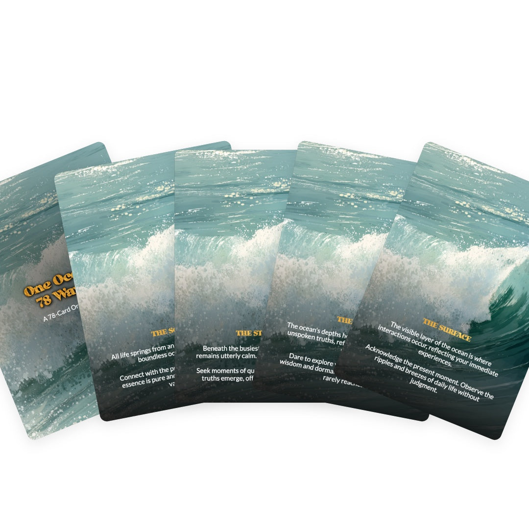 One Ocean, 78 Waves - Oracle Cards