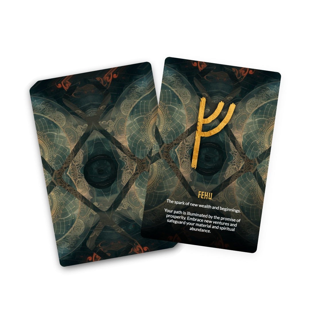 Ancient Rune Prophecy Cards
