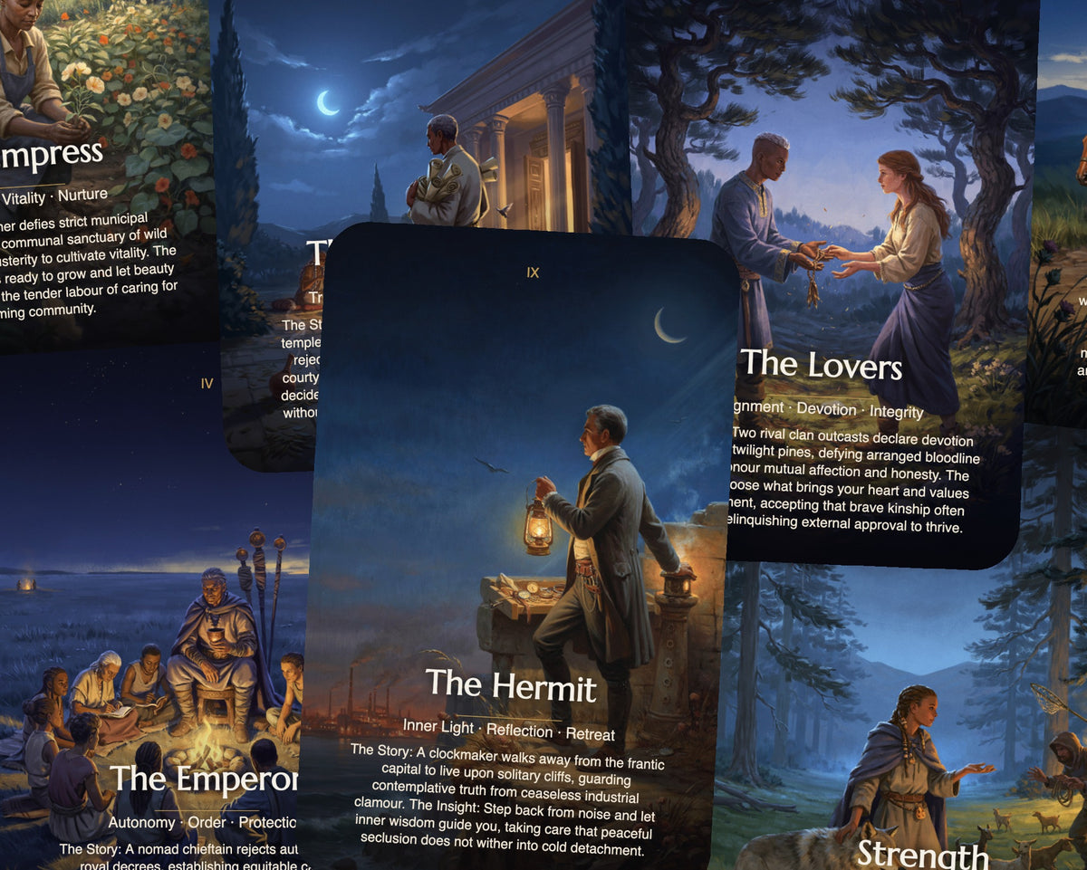 Rebel Outsiders Tarot — arrangement 2