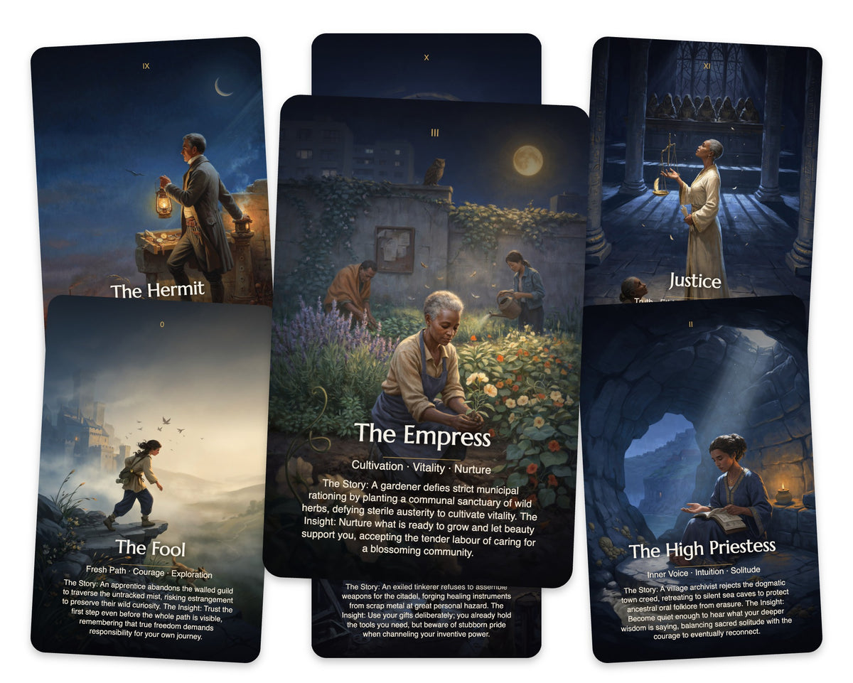 Rebel Outsiders Tarot — arrangement 4