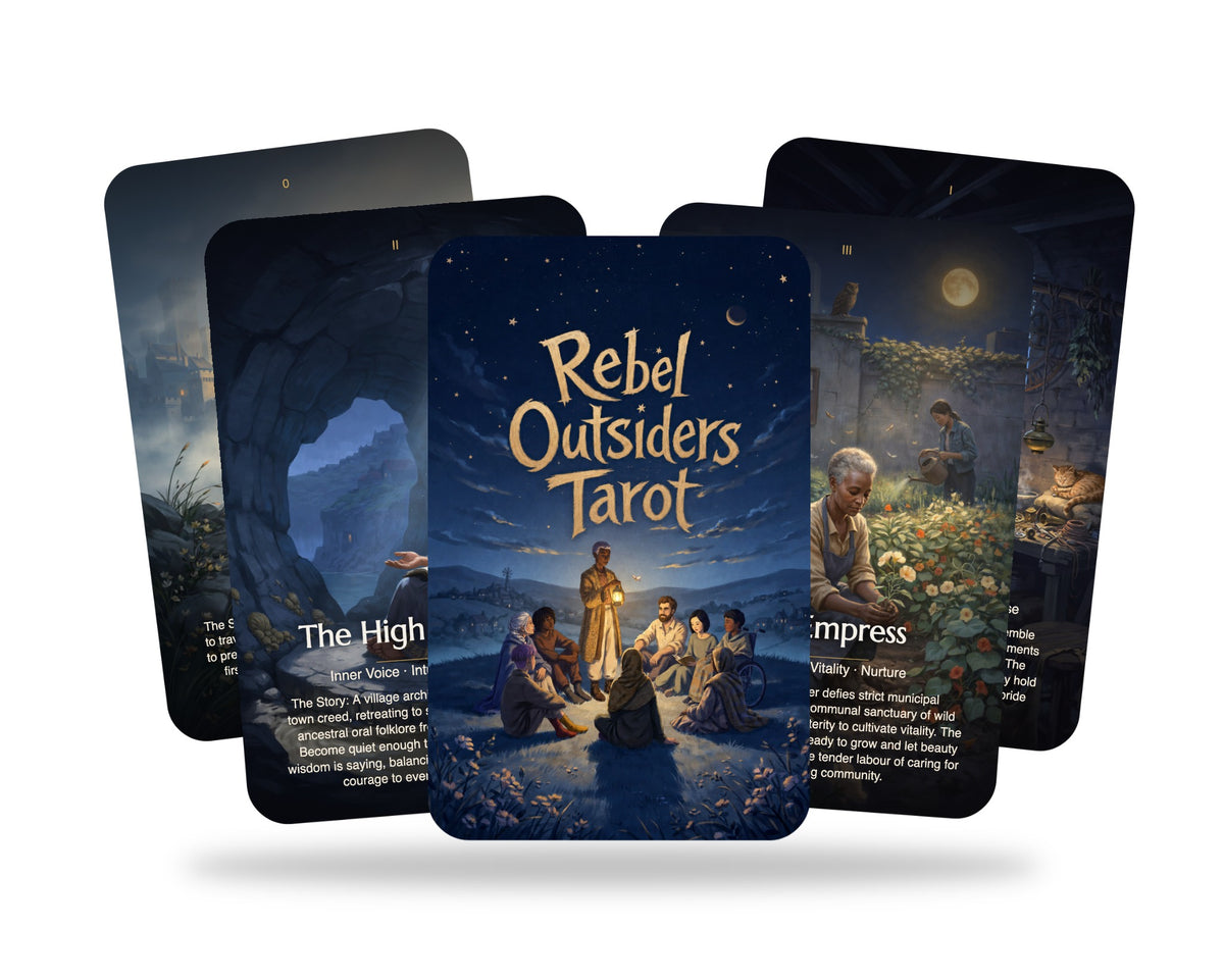 Rebel Outsiders Tarot — arrangement 5
