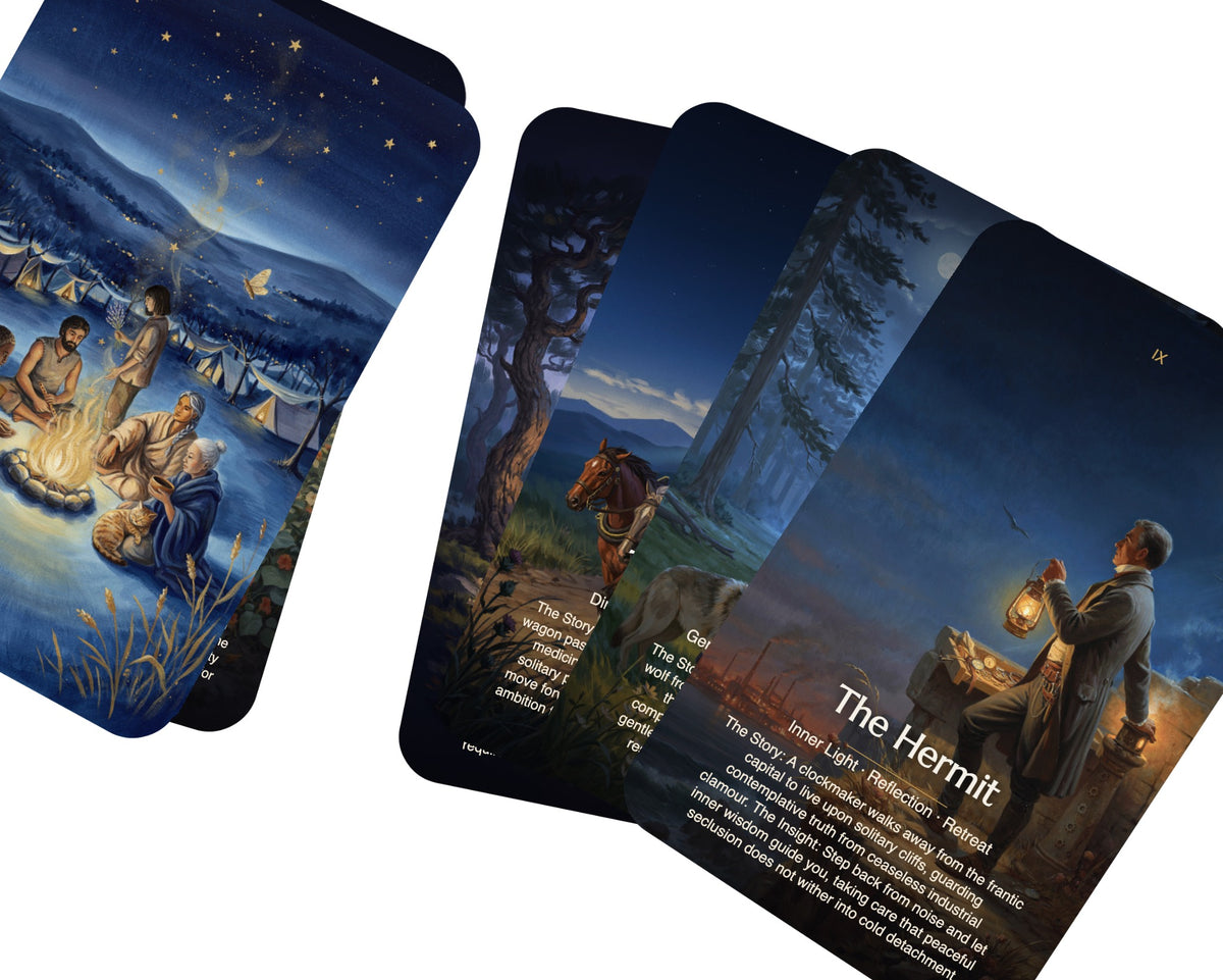 Rebel Outsiders Tarot — arrangement 6