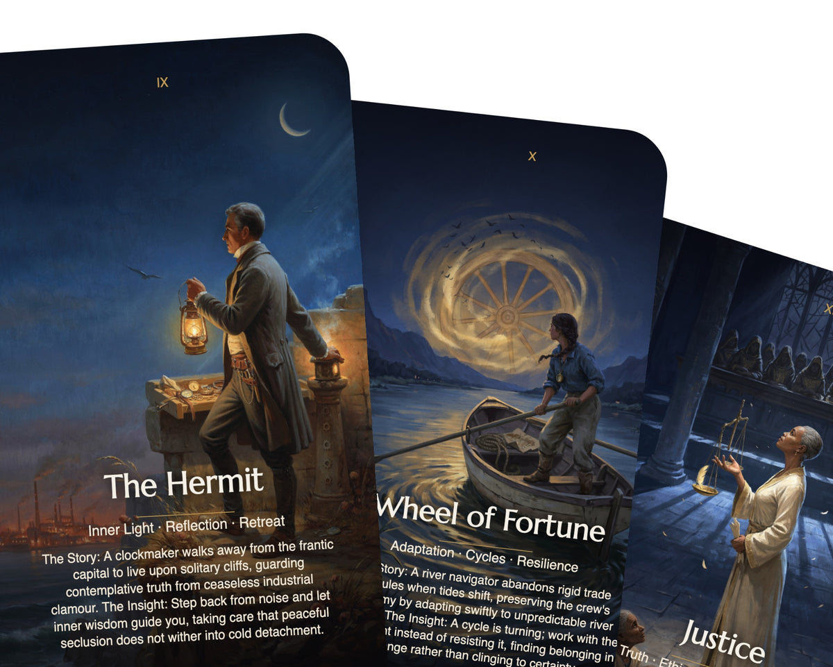 Rebel Outsiders Tarot — arrangement 8