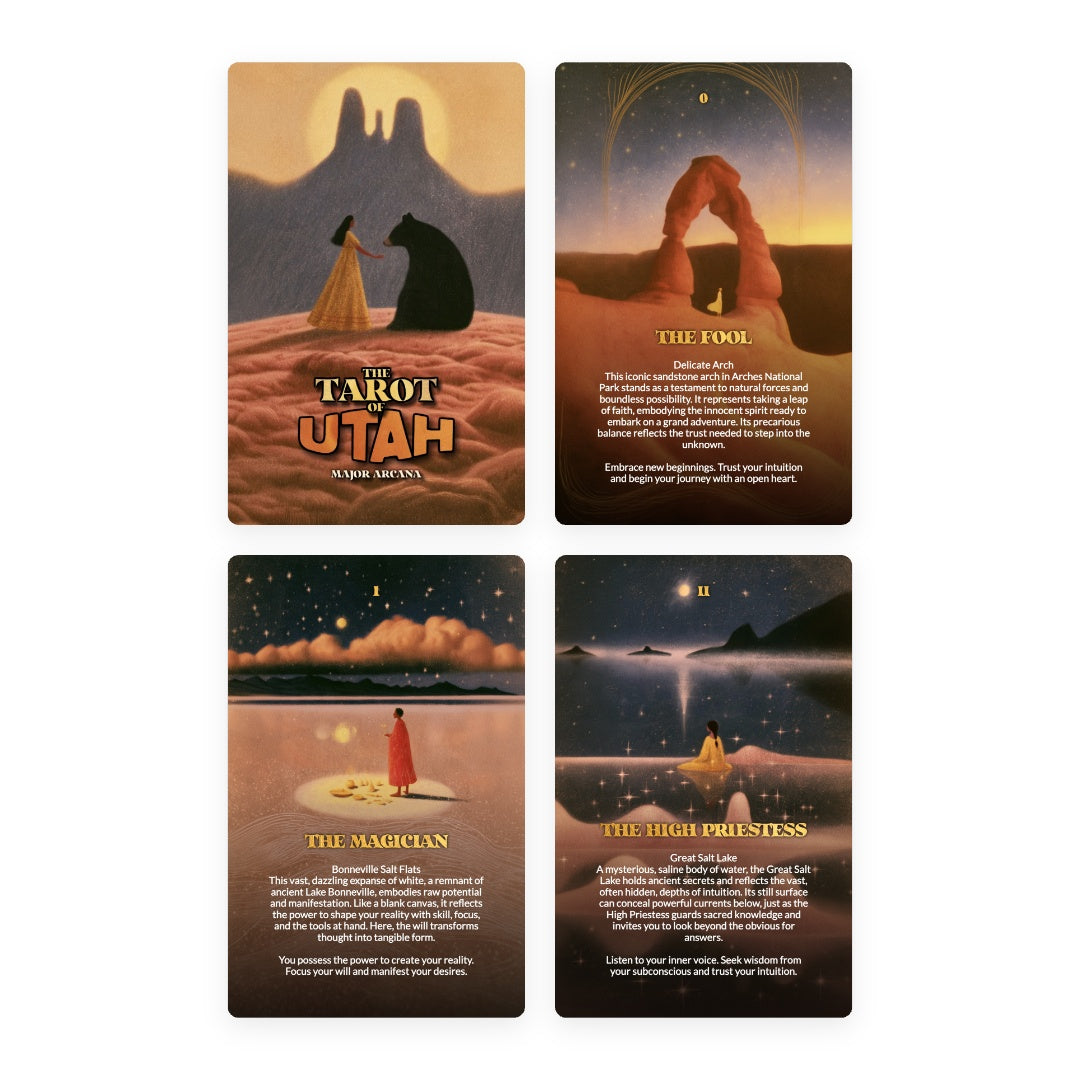 The Tarot of Utah - The 22 Major Arcana