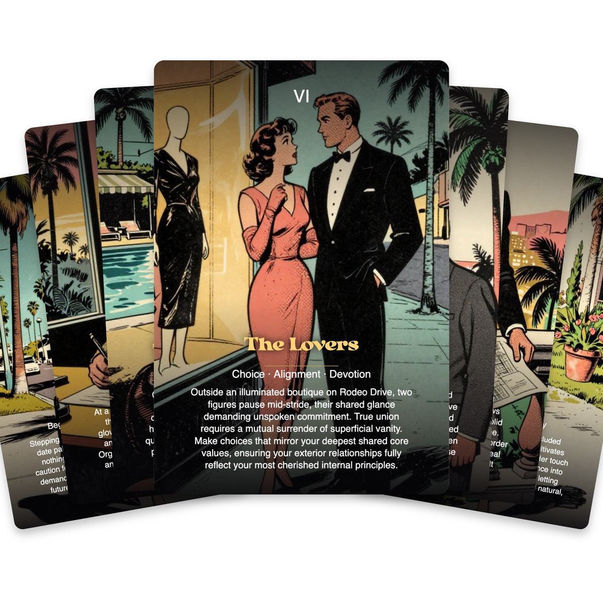 The Tarot of Beverly Hills — arrangement 3