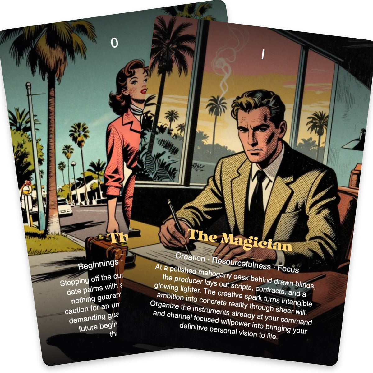The Tarot of Beverly Hills — arrangement 5