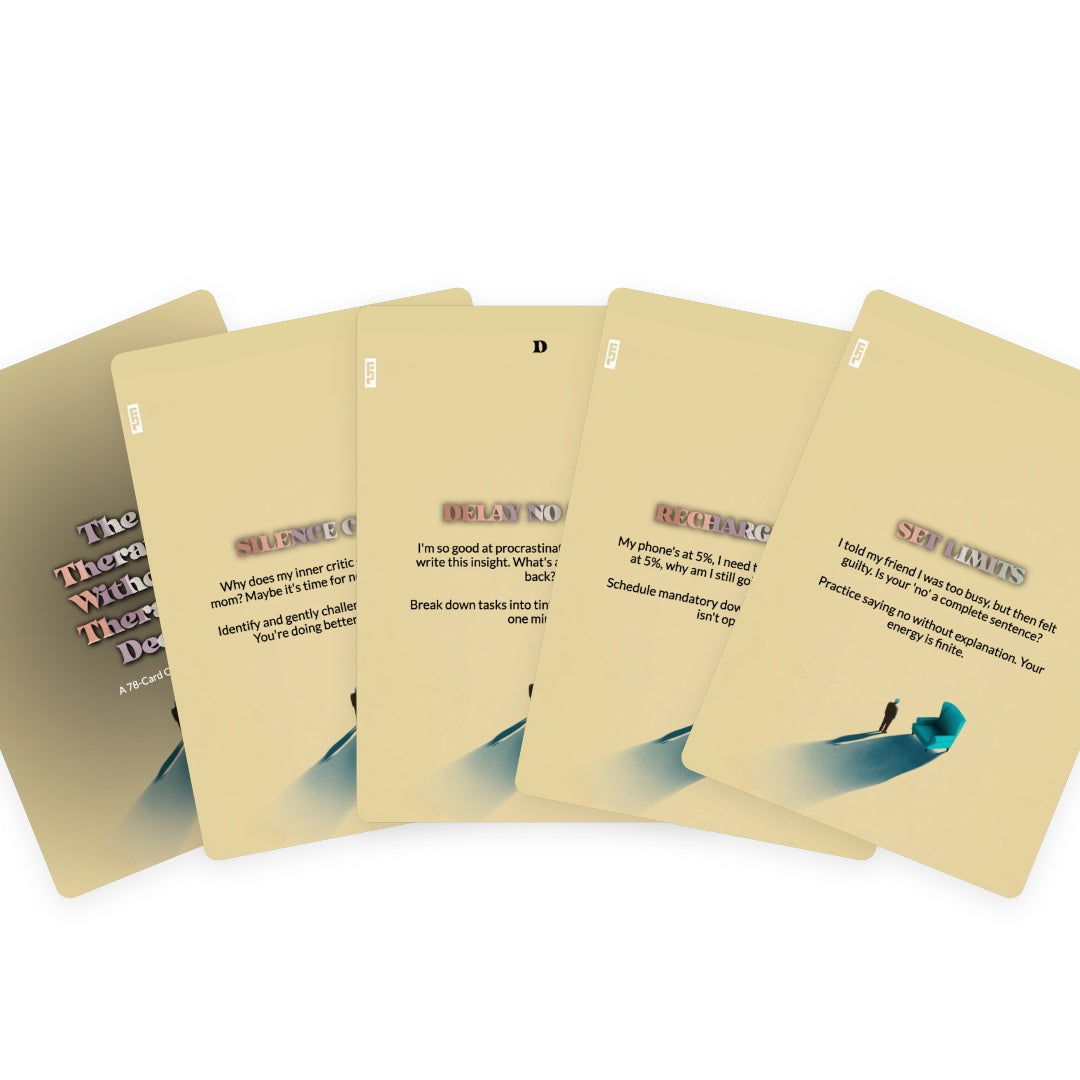 The Therapy Without Therapy Oracle Deck - 78 Oracle cards