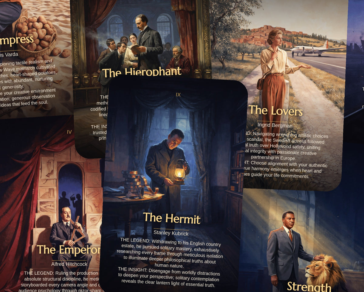Cinema Legends Tarot — arrangement 2