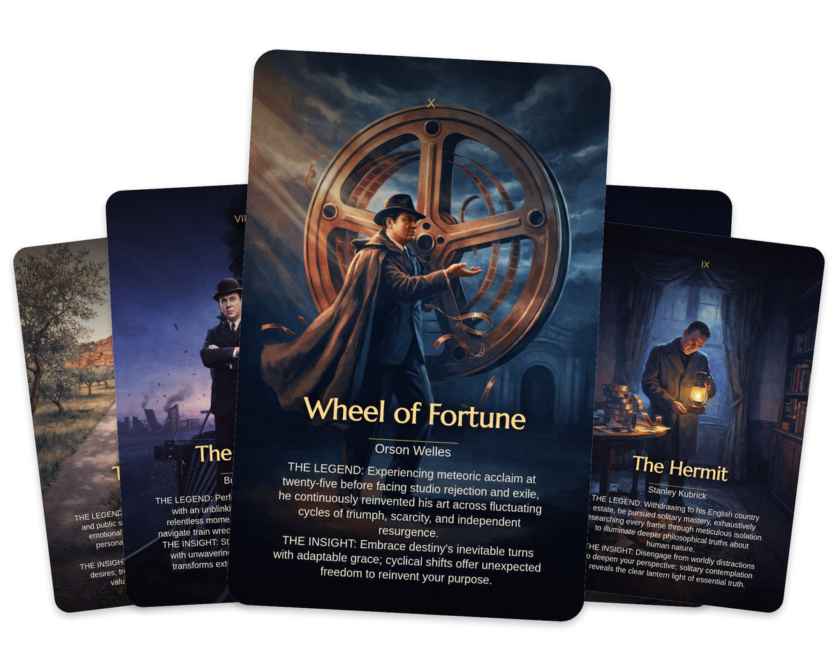 Cinema Legends Tarot — arrangement 3