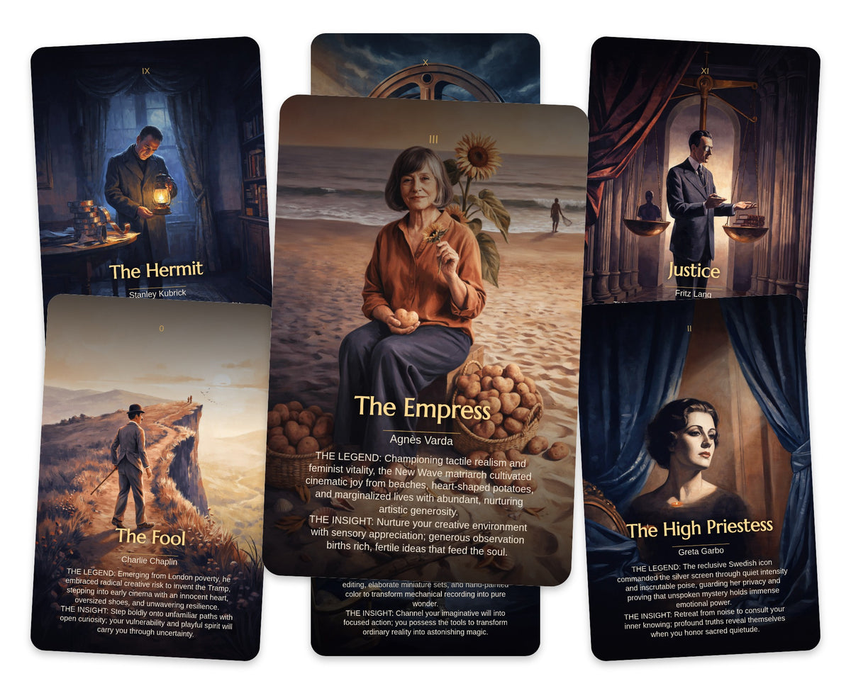 Cinema Legends Tarot — arrangement 4