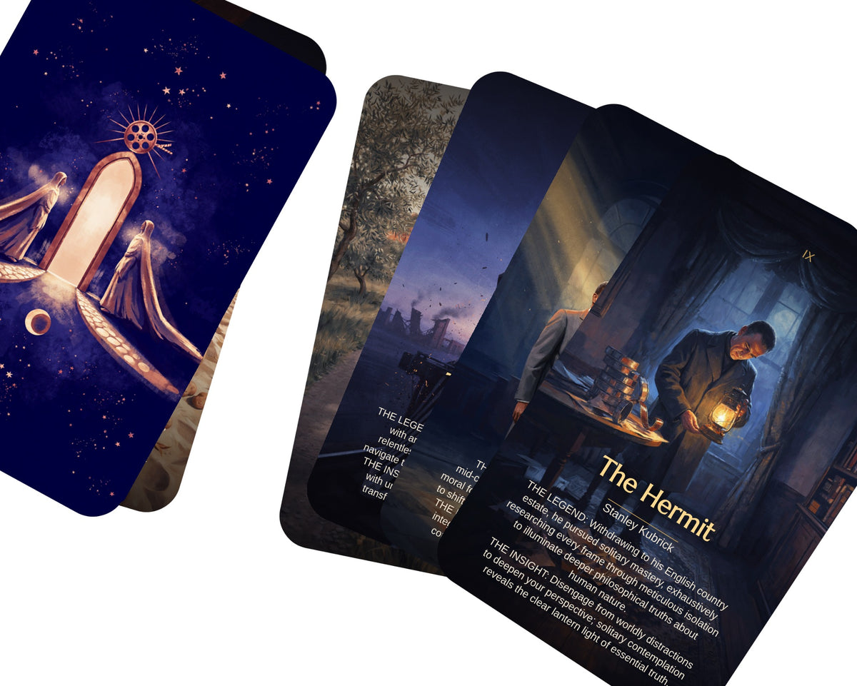 Cinema Legends Tarot — arrangement 6