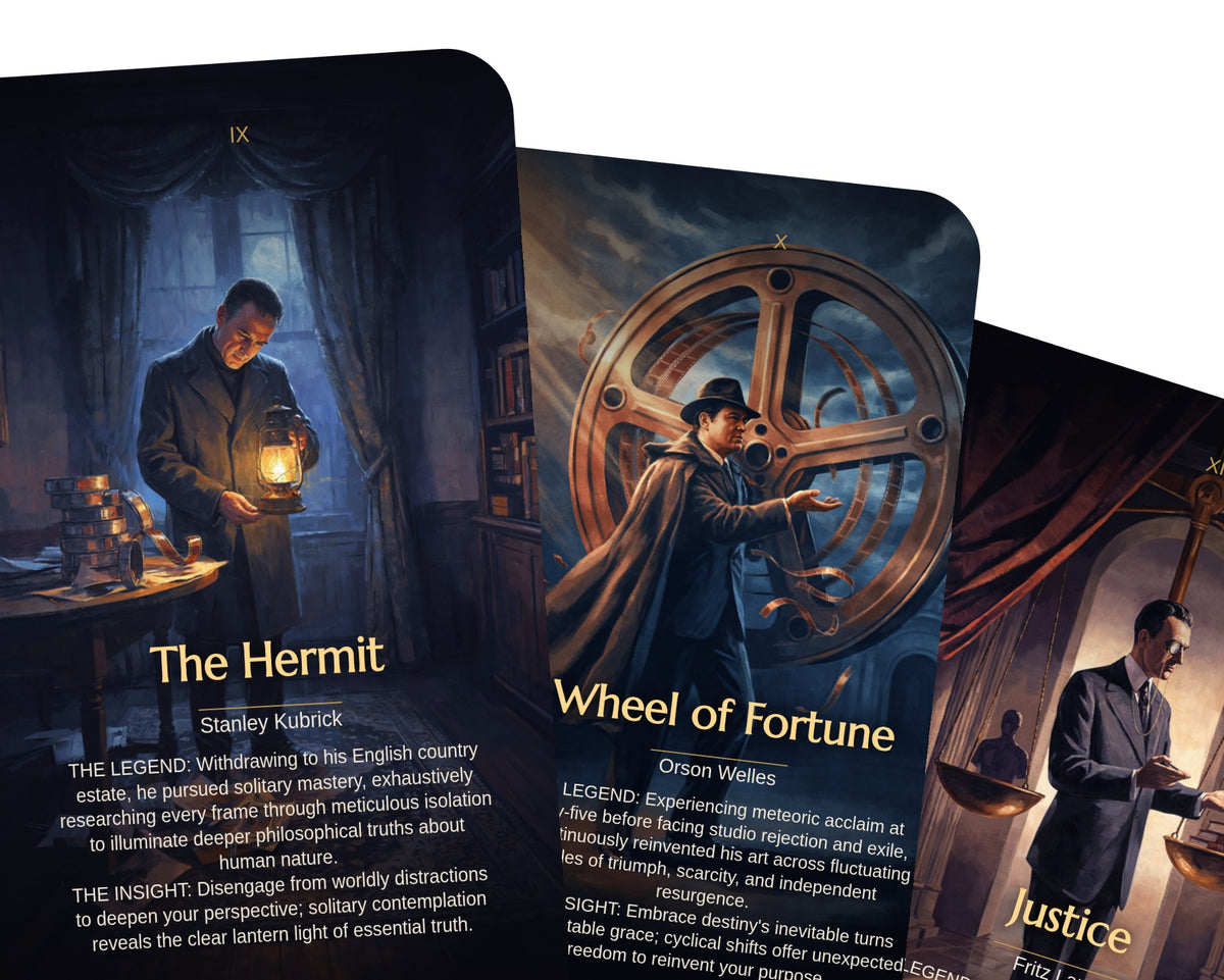 Cinema Legends Tarot — arrangement 8