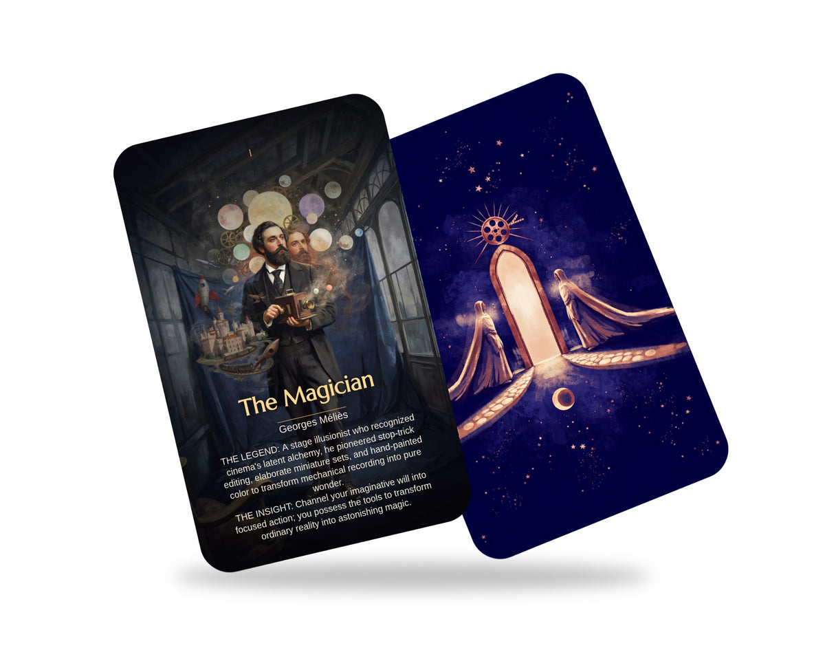 Cinema Legends Tarot — arrangement 9