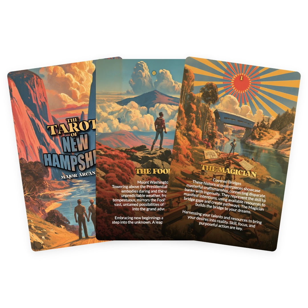 The Tarot of New Hampshire - The 22 Major Arcana