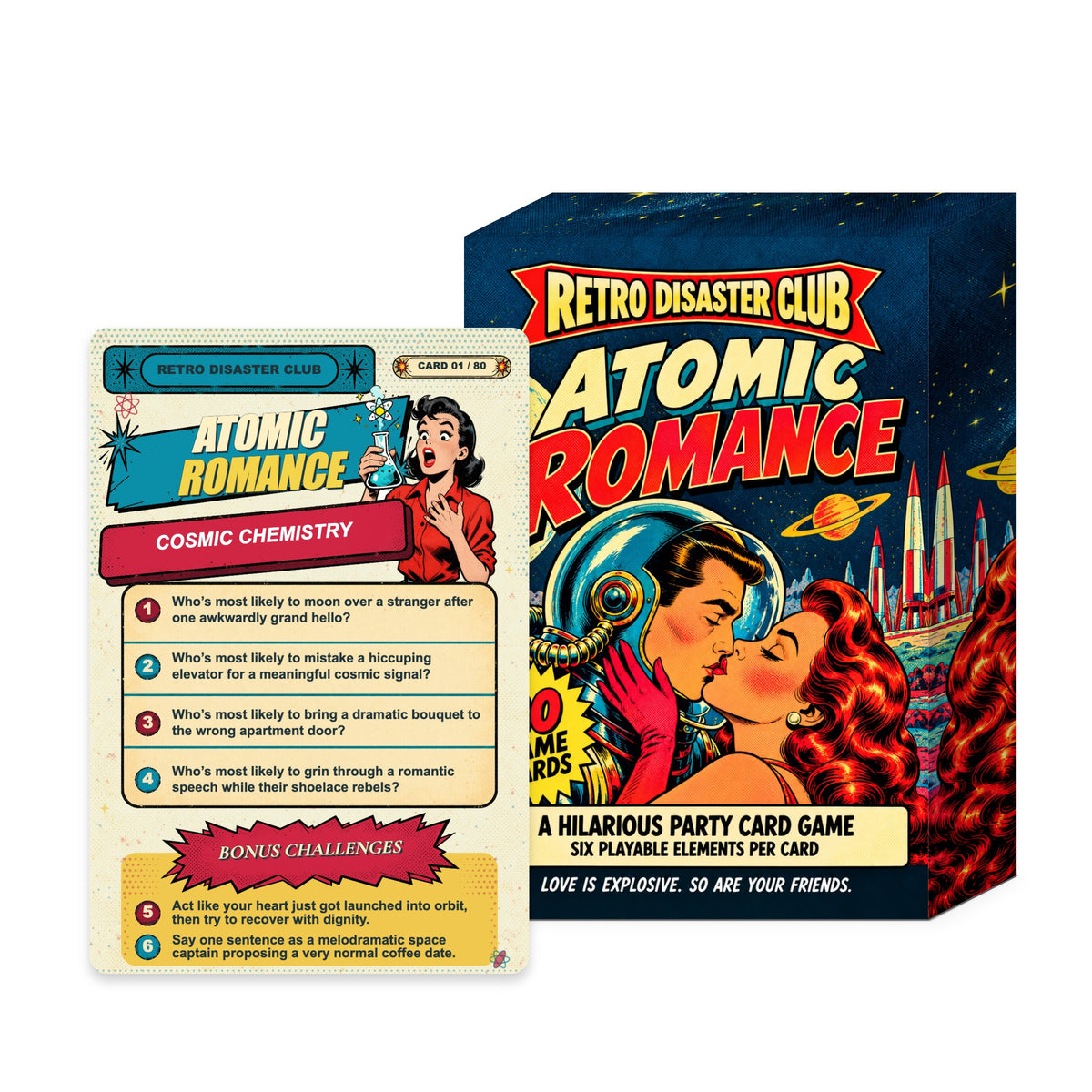 Atomic Romance - The Retro Disaster Club - Fun Game — arrangement 1