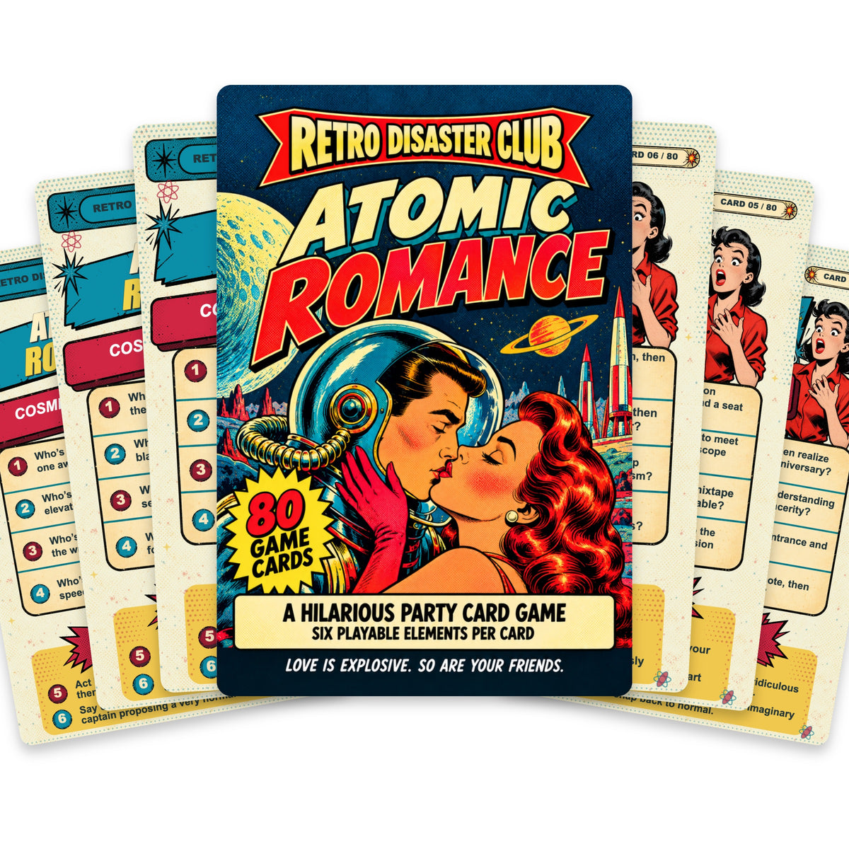 Atomic Romance - The Retro Disaster Club - Fun Game — arrangement 2
