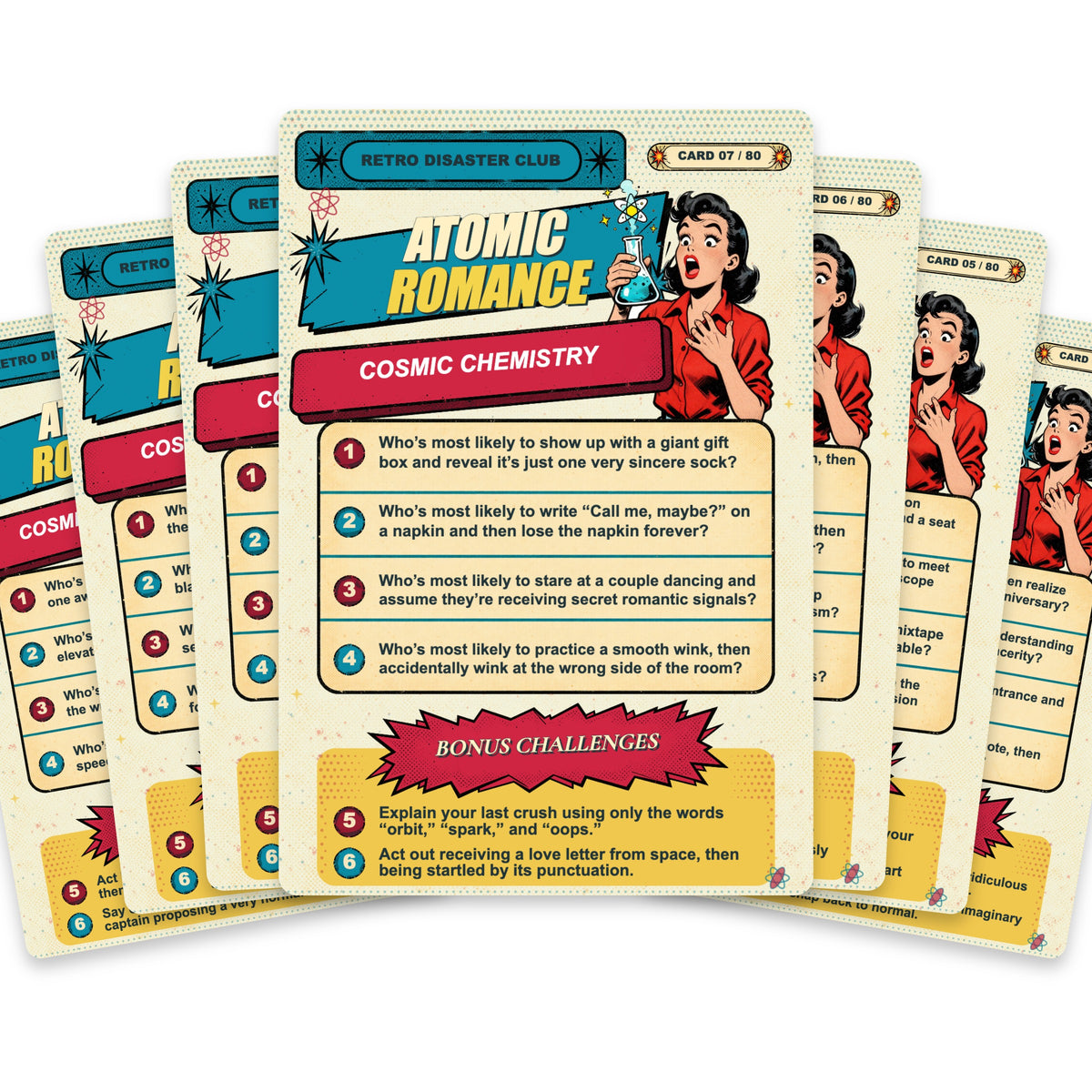 Atomic Romance - The Retro Disaster Club - Fun Game — arrangement 3