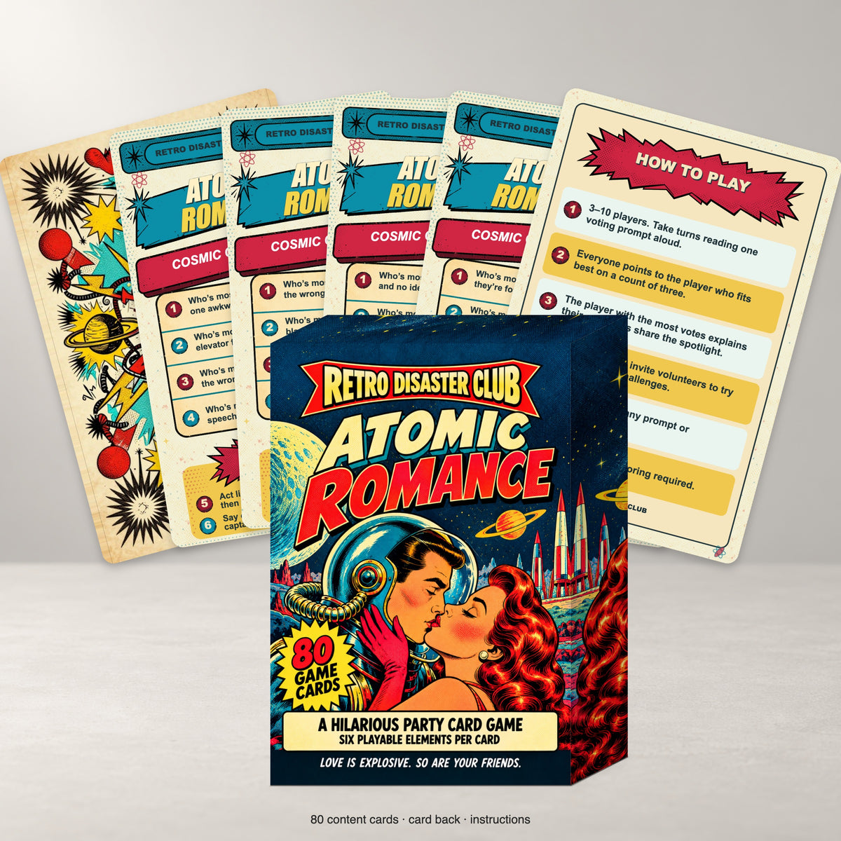 Atomic Romance - The Retro Disaster Club - Fun Game — arrangement 4