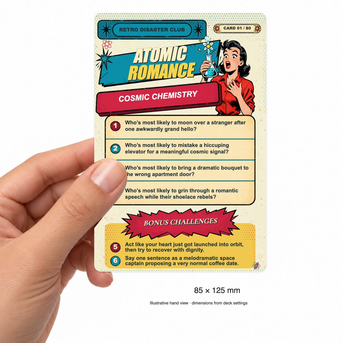 Atomic Romance - The Retro Disaster Club - Fun Game — arrangement 5