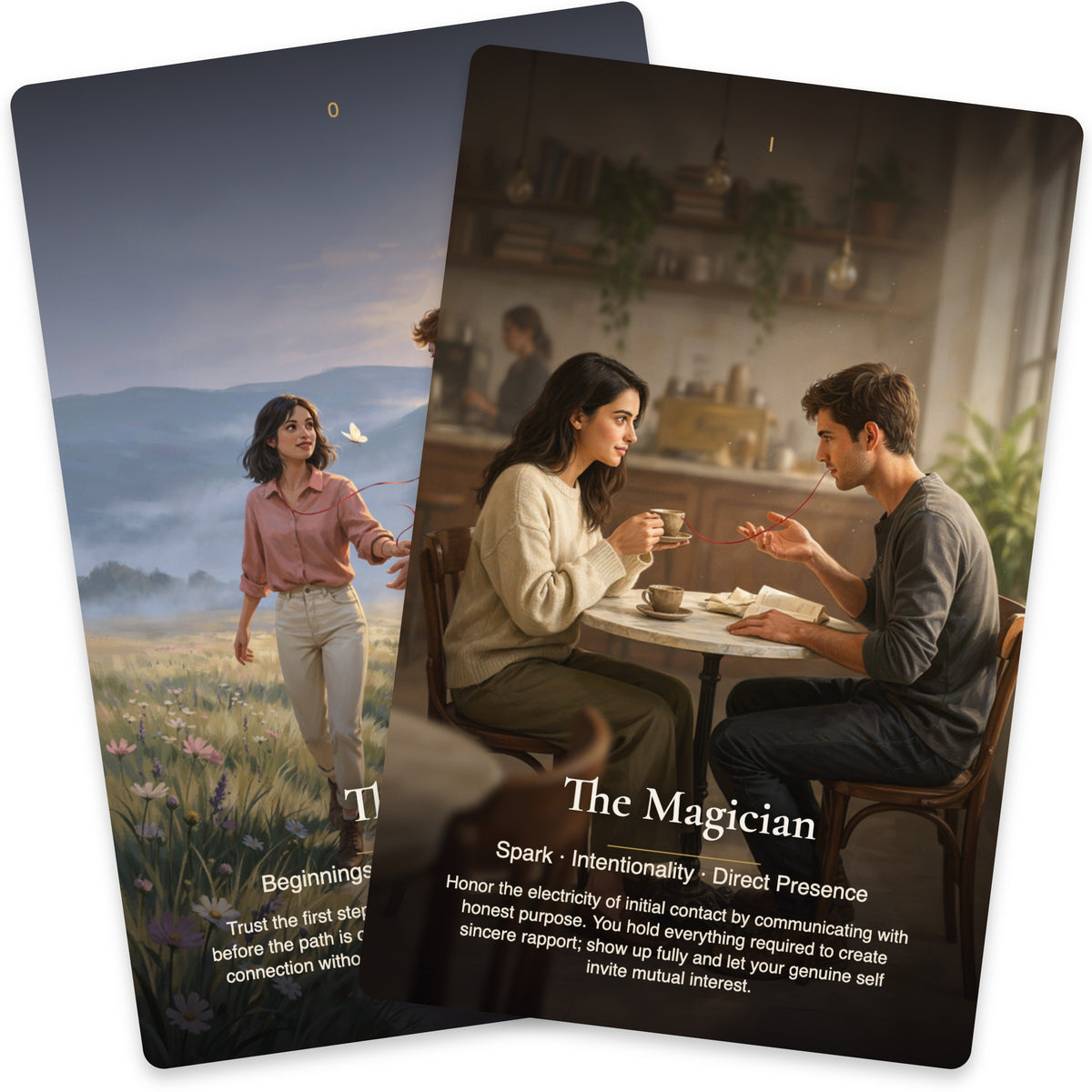 Love & Destiny Tarot — arrangement 10