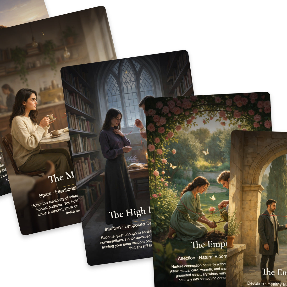 Love & Destiny Tarot — arrangement 8