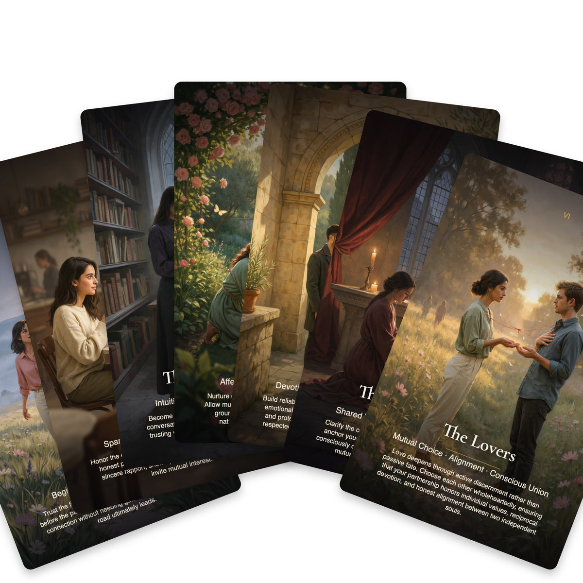 Love & Destiny Tarot — arrangement 9