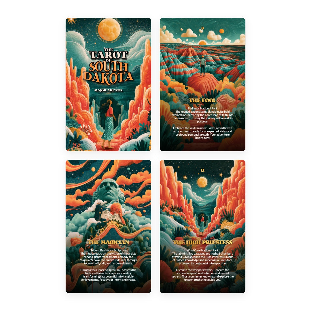 The Tarot of South Dakota - The 22 Major Arcana
