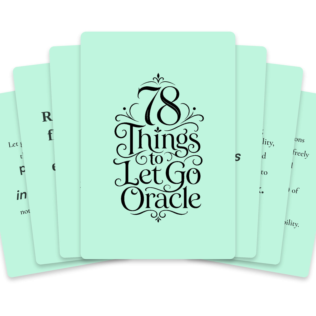 78 Things to Let Go Oracle — arrangement 1