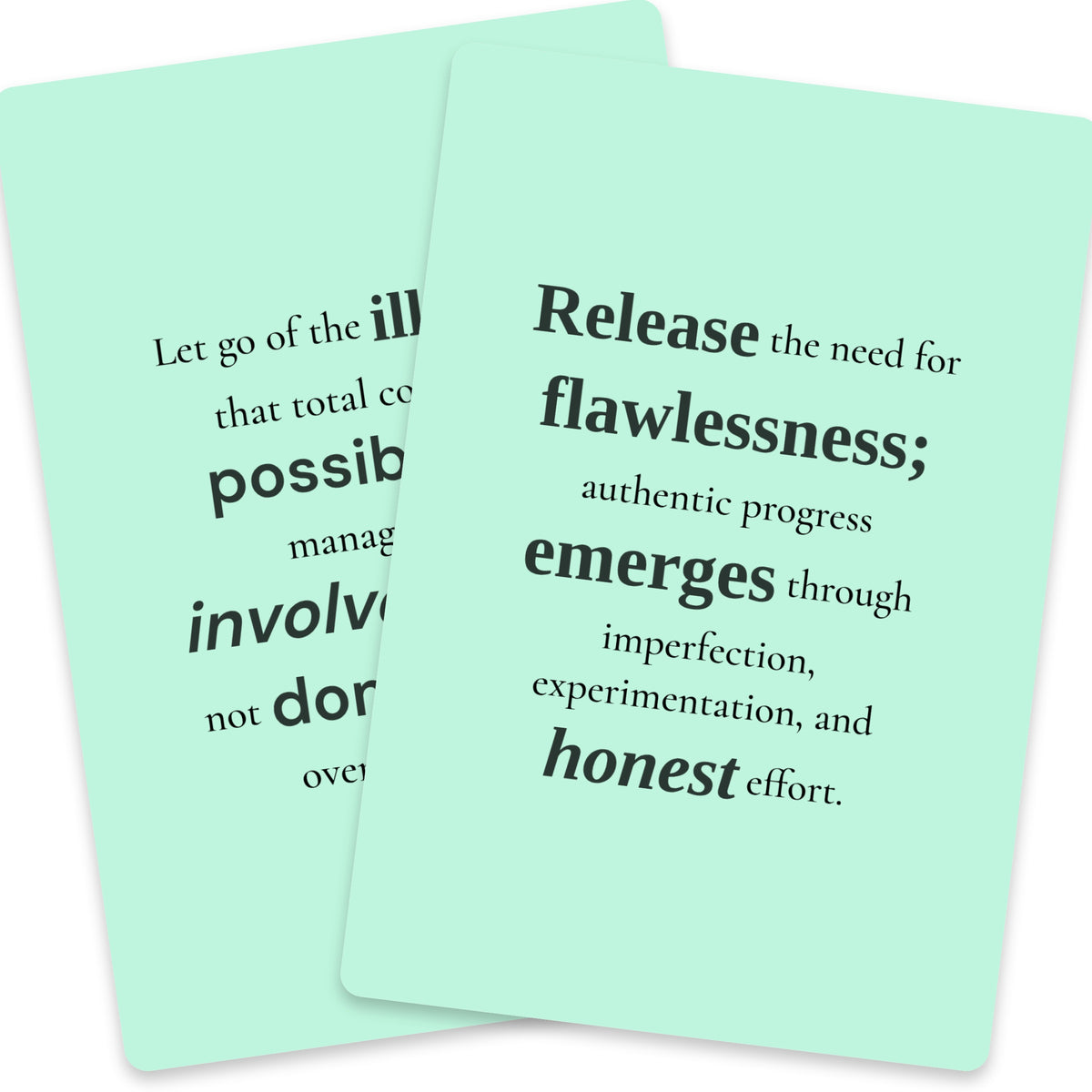 78 Things to Let Go Oracle — arrangement 10