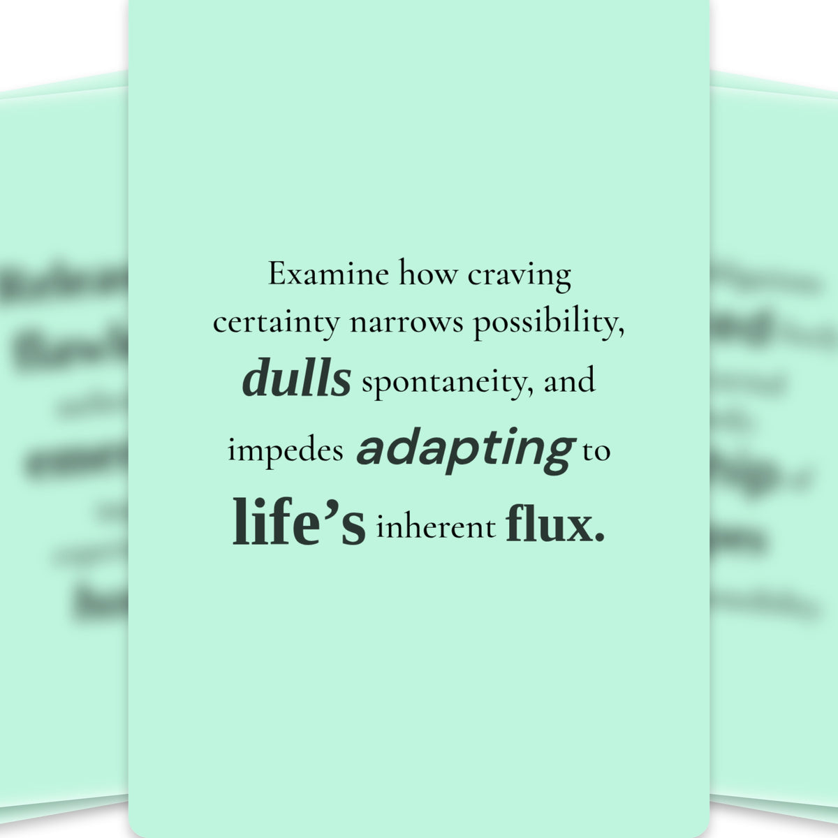 78 Things to Let Go Oracle — arrangement 11