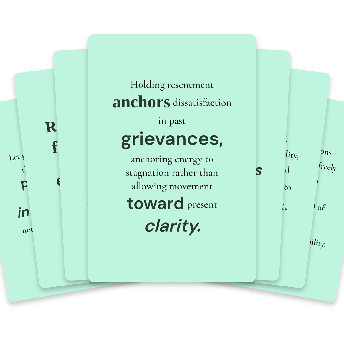 78 Things to Let Go Oracle — arrangement 2