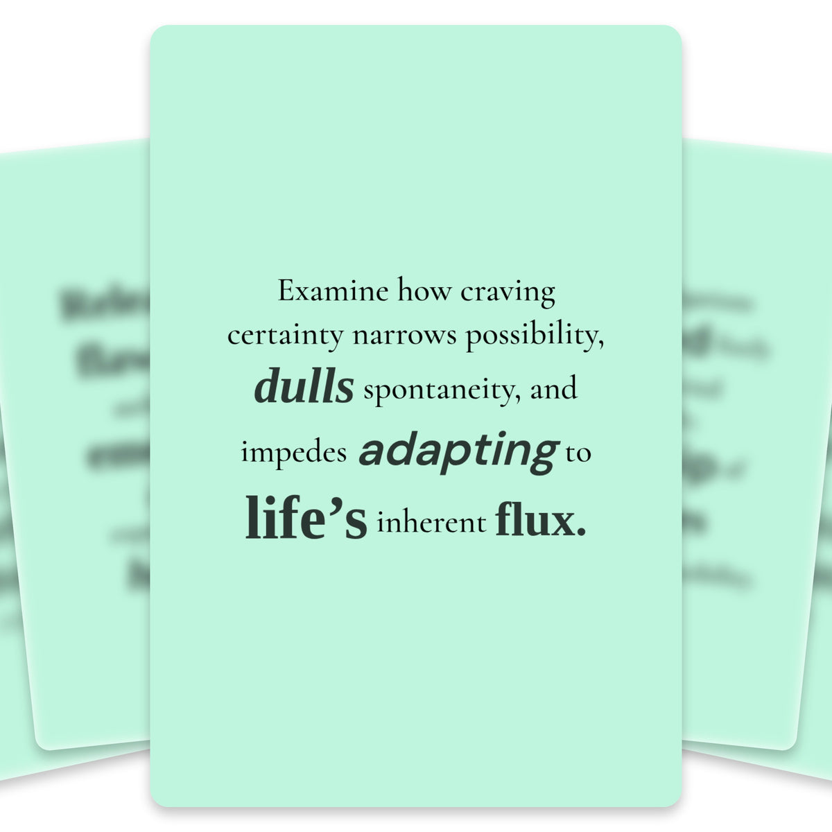 78 Things to Let Go Oracle — arrangement 3