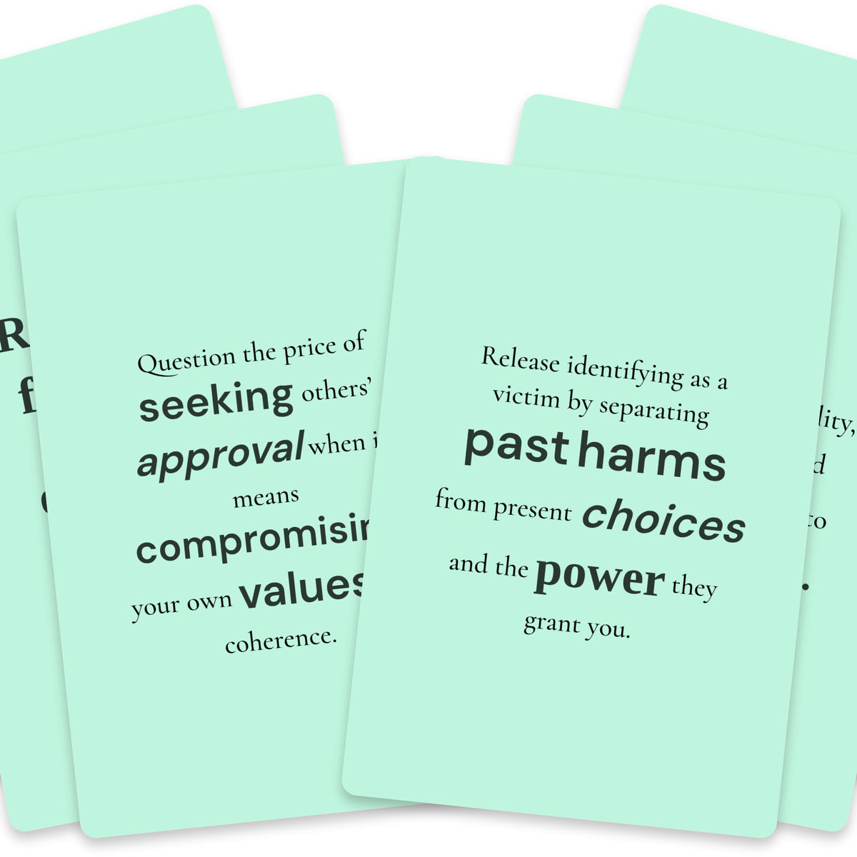 78 Things to Let Go Oracle — arrangement 6