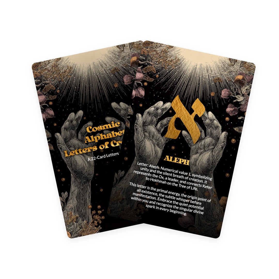 Cosmic Alphabet: Letters of Creation