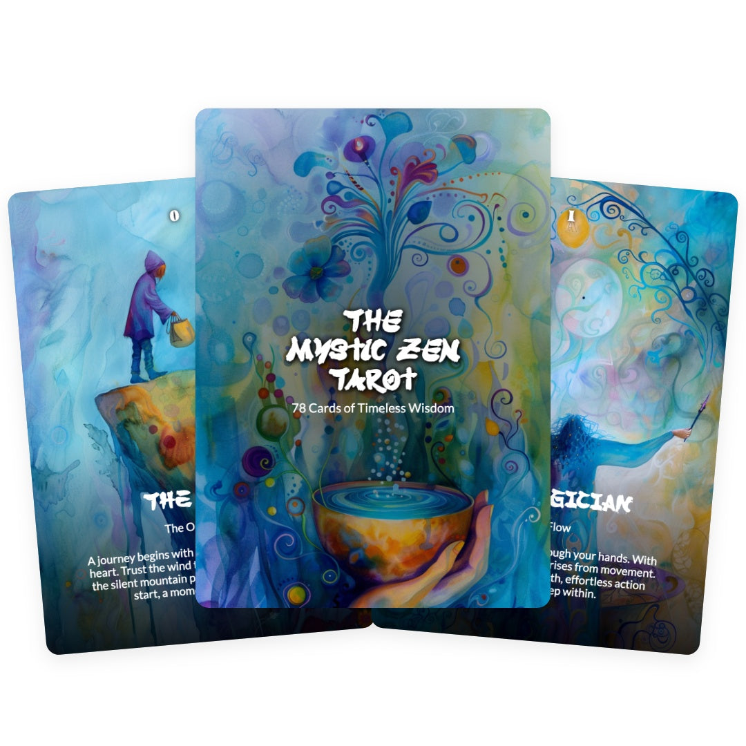 The mystic Zen Tarot - 78 Cards of Timeless wisdom