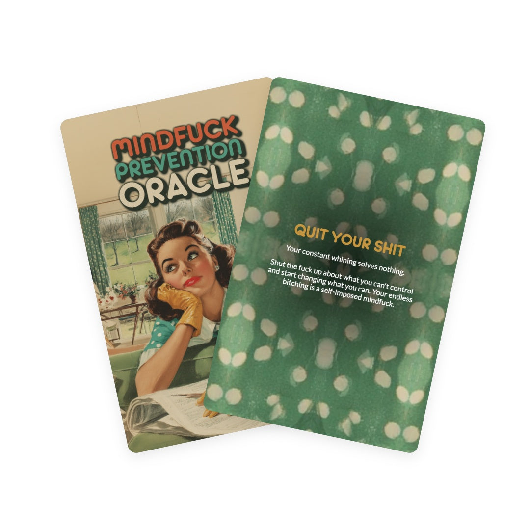Mindfuck Prevention Oracle - 22 Necessary Cards