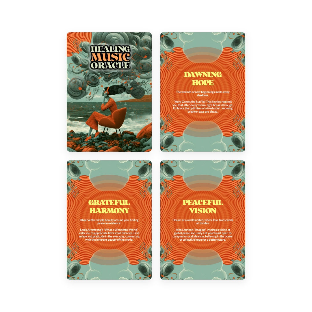 Healing Music Oracle - 78 Cards