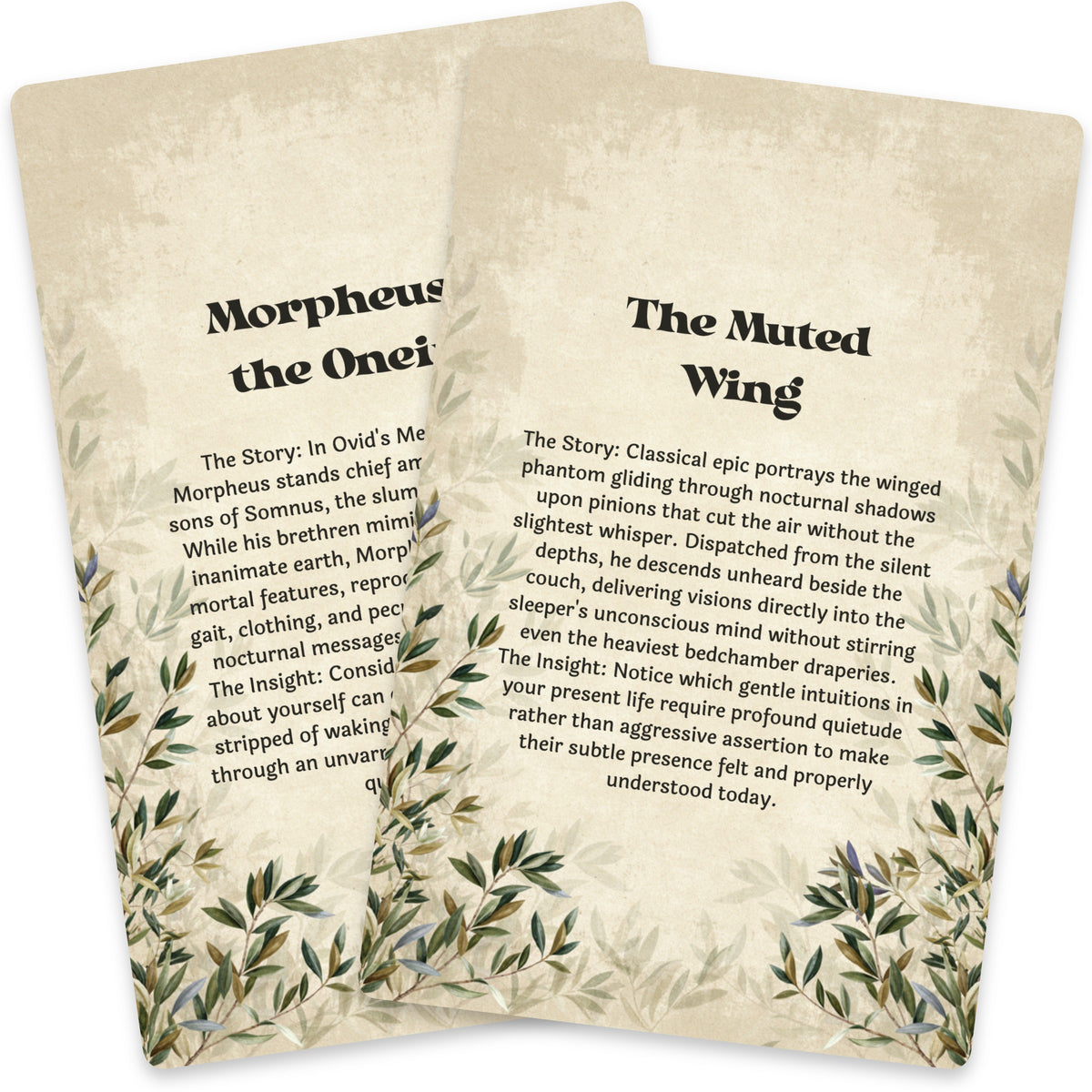 The Oracle of Morpheus – Dream God Oracle Cards, 22-Card Mythology Deck — arrangement 10