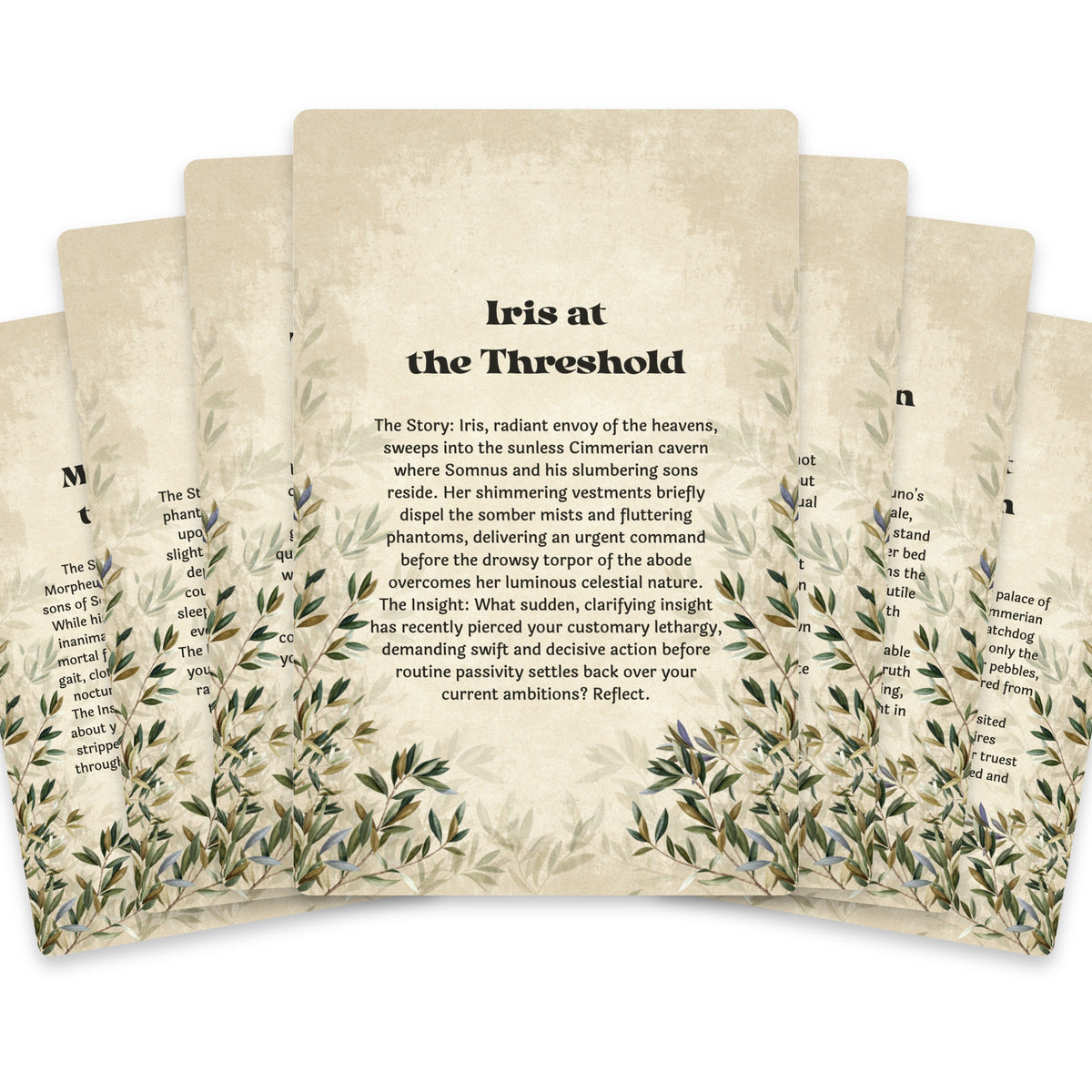 The Oracle of Morpheus – Dream God Oracle Cards, 22-Card Mythology Deck — arrangement 2