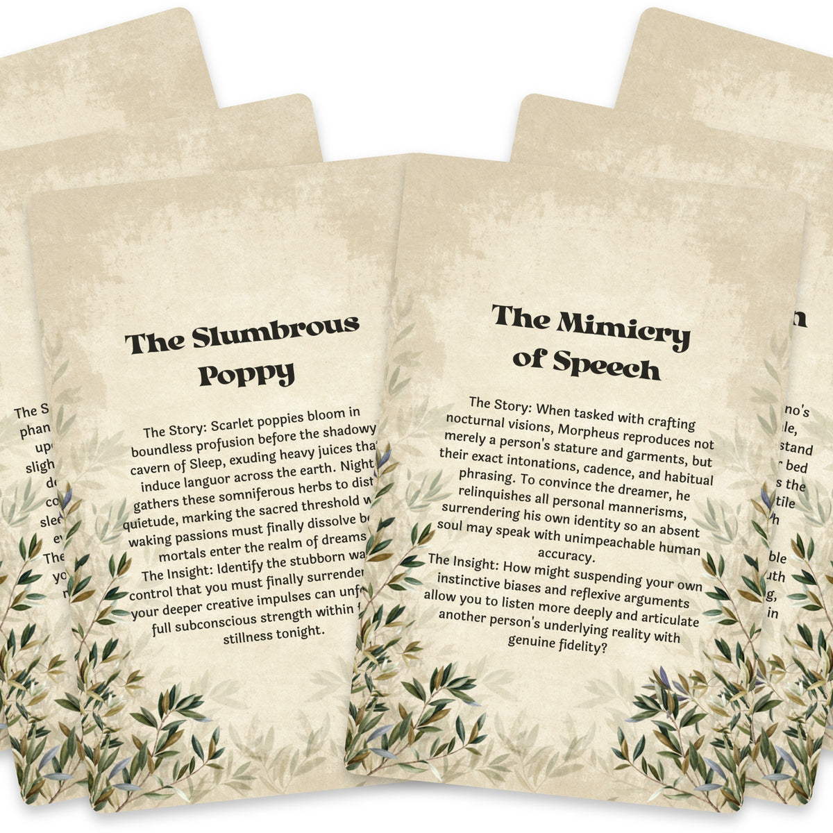 The Oracle of Morpheus – Dream God Oracle Cards, 22-Card Mythology Deck — arrangement 6