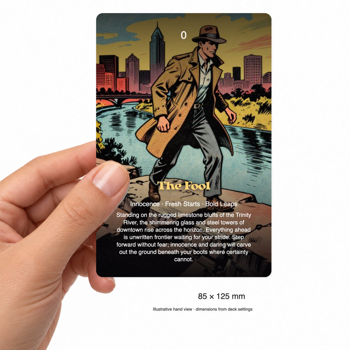 The Tarot of Dallas — arrangement 4