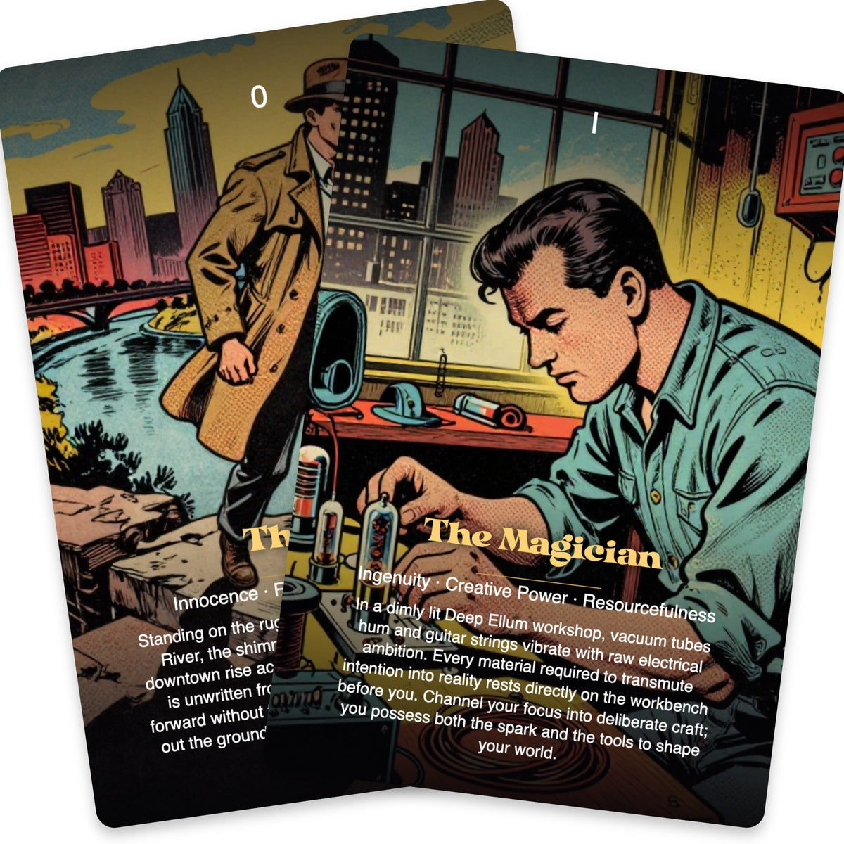 The Tarot of Dallas — arrangement 5